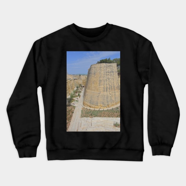 Valletta, Malta Crewneck Sweatshirt by Carole-Anne